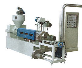 Waste plastic recycling machines