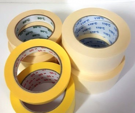 Paper masking tapes