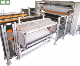 Film wrapping machines - Wrapping machines examples-Machines for packing of mattresses GA 3000 C / 2400